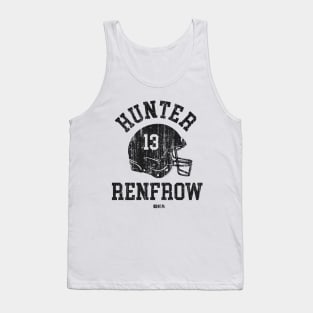 Hunter Renfrow Las Vegas Helmet Font Tank Top